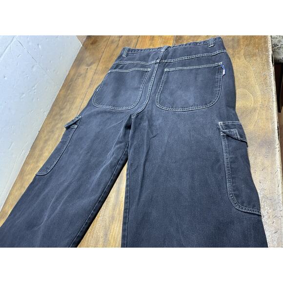 Breakdown Vtg 90s Denim Jnco Style Baggy Wide Leg Jeans Men's Size 32 - Picture 7 of 12